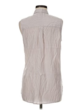 Express Sleeveless Button-Down Shirt (view 2)