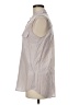 Express Gray Sleeveless Button-Down Shirt Size M - photo 5