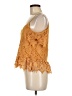 Sans Souci Orange Sleeveless Blouse Size M - photo 5