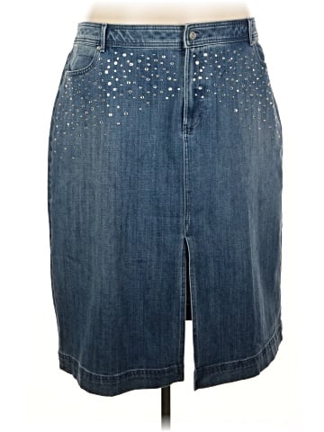 Talbots Denim Skirt (view 1)