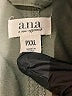 a.n.a. A New Approach 100% Cotton Solid Green Jacket Size XXL (petite) - photo 6