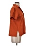 BIG BUD PRESS Orange Short Sleeve Blouse Size XXS - photo 4