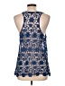 Cupio Blue Sleeveless Top Size L - photo 2