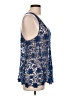 Cupio Blue Sleeveless Top Size L - photo 4