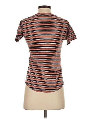 Madewell Whisper Cotton Crewneck Tee in Nealy Stripe (view 2)
