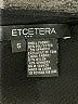 Etcetera Black Sleeveless Top Size S - photo 7