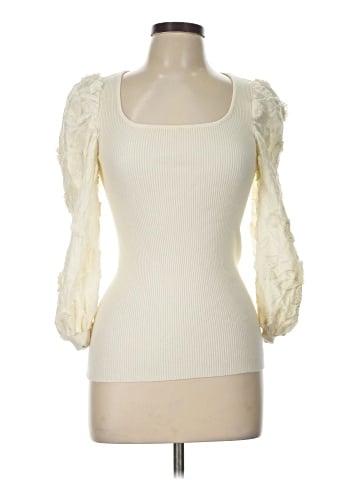 On Twelfth 3/4 Sleeve Top (view 1)
