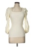 On Twelfth Ivory 3/4 Sleeve Top Size L - photo 1