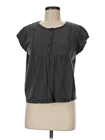 Knox Rose Short Sleeve Henley (view 1)