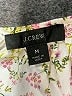 J.Crew 100% Cotton Floral Multi Color Ivory Long Sleeve Blouse Size M - photo 7