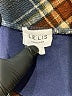 Le Lis 100% Polyester Argyle Brown Casual Skirt Size S - photo 4