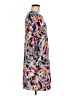 Spin 100% Polyester Print Pink Casual Dress Size M - photo 4