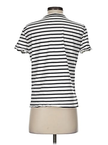 Madewell The Perfect Crewneck Tee in Allday Jersey (view 2)