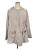 Torrid 100% Cotton Gray Raincoat Size 2X Plus (2) - photo 1