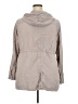 Torrid 100% Cotton Gray Raincoat Size 2X Plus (2) - photo 2