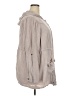 Torrid 100% Cotton Gray Raincoat Size 2X Plus (2) - photo 4