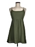 Originality 100% Polyester Solid Green Casual Dress Size M - photo 1