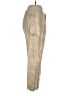 J.Crew 100% Linen Metallic Gold Linen Pants Size 4 - photo 4