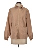 Shein 100% Polyester Solid Tan Windbreaker Size S - photo 1