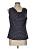 Calvin Klein Blue Sleeveless Top Size L - photo 1