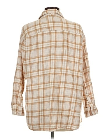 Old Navy 3/4 Sleeve Button-Down Shirt (view 2)