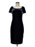 Eliza J Black Cocktail Dress Size 6 - photo 1