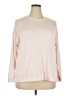 T Tahari Pink Sweatshirt Size 2X - photo 1
