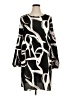 Emery Rose Graphic Black Casual Dress Size XL - photo 1