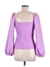 Halogen Purple Pullover Sweater Size S - photo 2