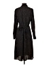 Just Polka Dots Brown Casual Dress Size S - photo 2