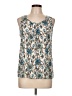 Lavish Teal Sleeveless Blouse Size L - photo 1