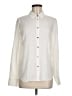 Veronica Beard 100% Silk Houndstooth Ivory Long Sleeve Silk Top Size 6 - photo 1
