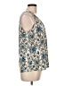 Lavish Teal Sleeveless Blouse Size L - photo 4