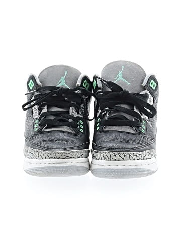 Air Jordan 3 Retro 'Green Glow (GS)' Sneakers (view 2)