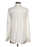 Veronica Beard 100% Silk Houndstooth Ivory Long Sleeve Silk Top Size 6 - photo 2