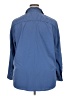 Eddie Bauer 100% Nylon Blue Long Sleeve Button-Down Shirt Size 2X - photo 2
