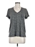 t.la Gray Short Sleeve Blouse Size M - photo 1