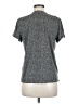 t.la Gray Short Sleeve Blouse Size M - photo 2