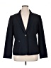 Earl Jean 100% Polyester Blue Blazer Size 16 - photo 1