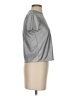 Porridge Metallic Silver Short Sleeve Turtleneck Size XXS - photo 4