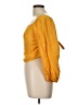 Express Yellow 3/4 Sleeve Top Size L - photo 5