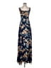 Lulus 100% Polyester Floral Blue Casual Dress Size S - photo 1