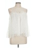 Love J 100% Polyester White Sleeveless Blouse Size L - photo 1