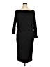 Unbranded Solid Black Cocktail Dress Size XL - photo 1