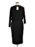 Unbranded Solid Black Cocktail Dress Size XL - photo 2