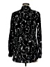 Big Dart Print Black Long Sleeve Blouse Size UK 12 / US 8 - photo 2
