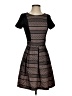 Dina Be Houndstooth Black Cocktail Dress Size S - photo 1