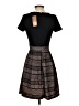 Dina Be Houndstooth Black Cocktail Dress Size S - photo 2