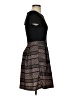 Dina Be Houndstooth Black Cocktail Dress Size S - photo 4