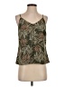 A New Day 100% Polyester Brown Sleeveless Top Size XS - photo 1